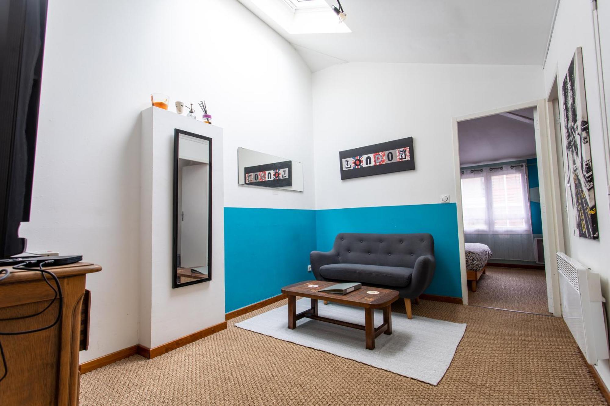 T2 Toulouse 40m2, Lit Queen Size, Climatisation, quartier sympa, Terrasse Extérieur photo