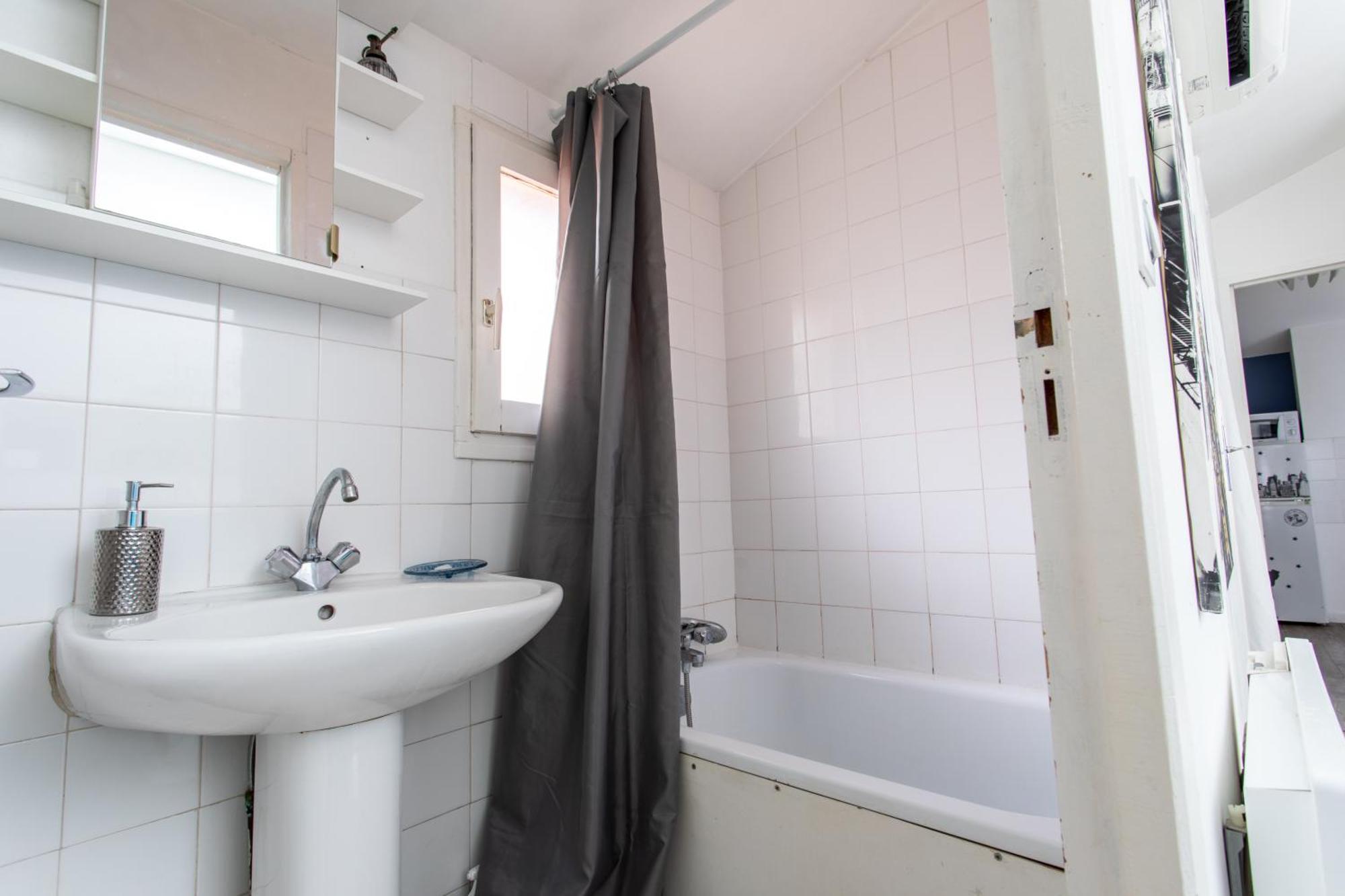 T2 Toulouse 40m2, Lit Queen Size, Climatisation, quartier sympa, Terrasse Extérieur photo